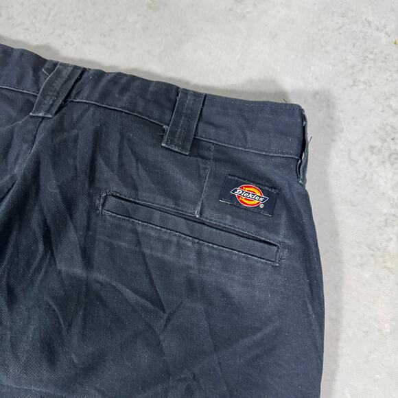 Dickies Carpenter Work Pants Black Cargo Pockets - Size: 32x34 - Picture 7 of 8
